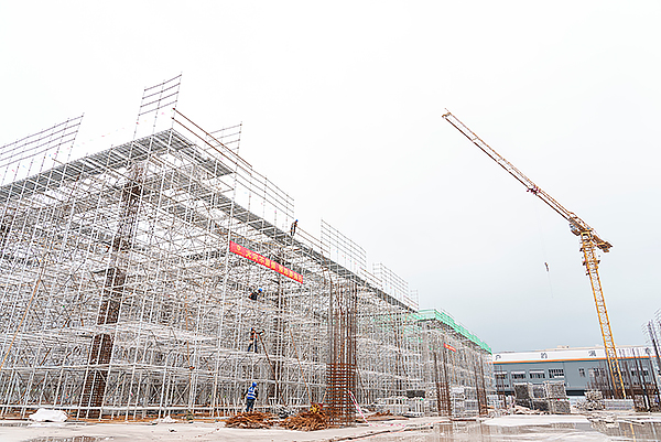 简阳：项目建设进度条刷新中_fororder_中国智能骨干网成都简阳项目Ⅱ标段-供图-简阳市融媒体中心_1_