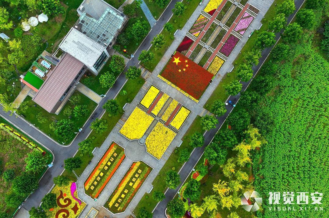 2023陕西长安花卉大会开幕 市民可近距离赏“花开盛宴”