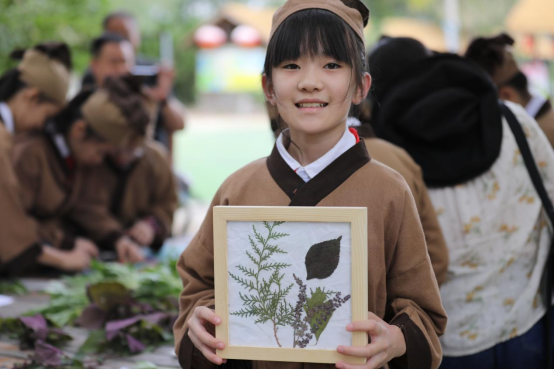 河北沧县：小学生识百草 体验中医药文化_fororder_河北沧县：小学生识百草 体验中医药文化729