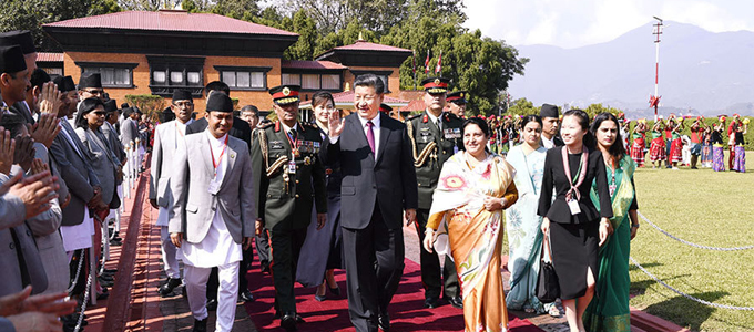 भारत र नेपालको भ्रमण पूरा गरी राष्ट्राध्यक्ष सी चिनफिङ पैचिङ फिर्ता