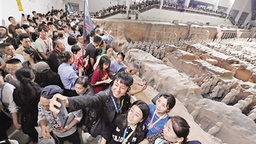 秦陵博物院接待观众42万余人次
