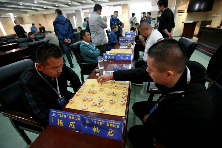“魯風運河 健行大運”沿大運河（山東）城市體育發展聯盟象棋比賽火熱開賽
