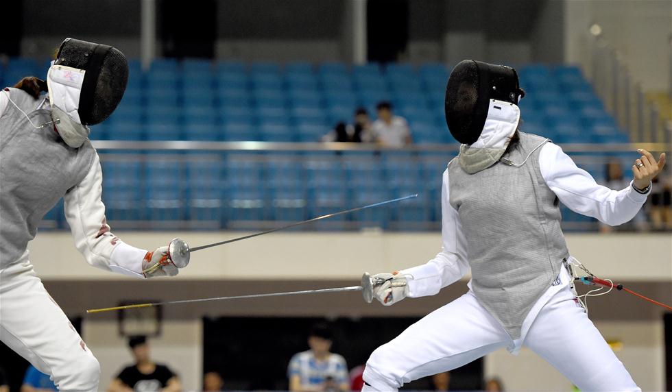 全国击剑锦标赛女子花剑个人赛乐慧林夺冠