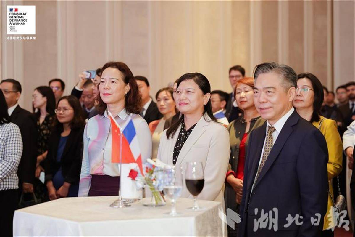 法國駐武漢總領事館建館25週年晚宴在漢舉行