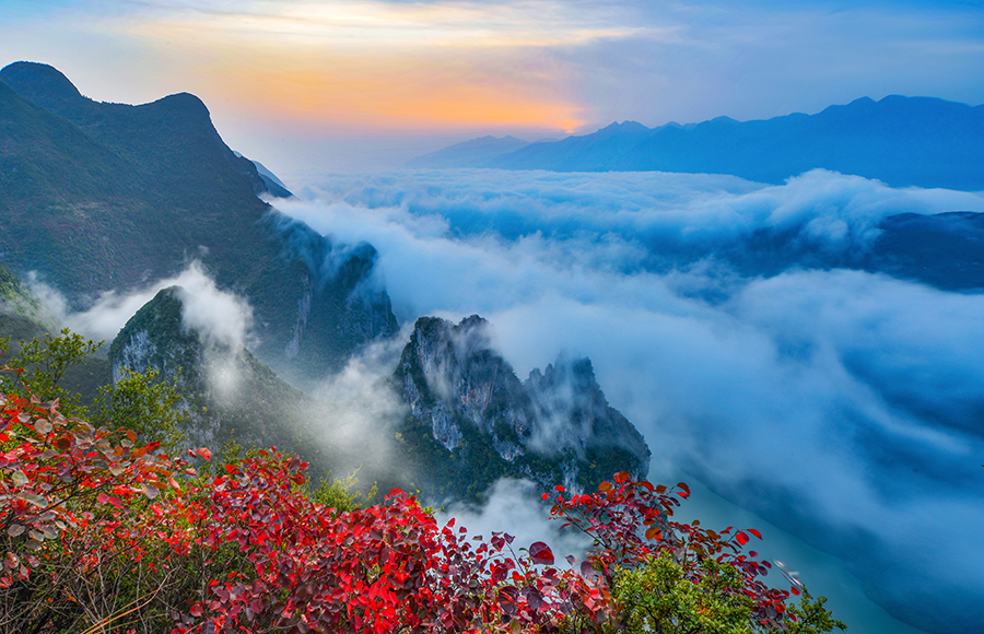 第十七屆中國·重慶長江三峽（巫山）國際紅葉節即將開幕_fororder_圖片2