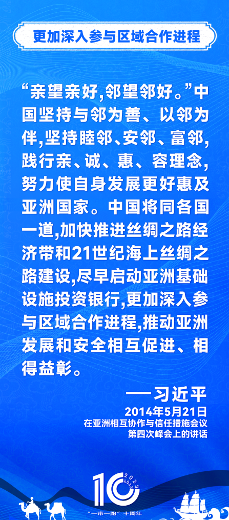共建一带一路习近平主席这样说