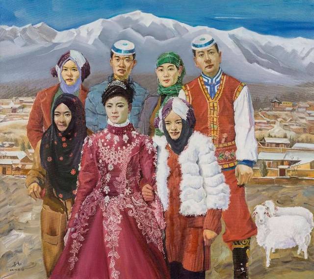 图片默认标题_fororder_保安族新娘