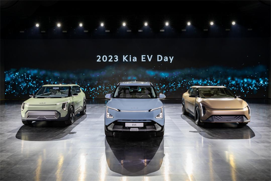 起亚在“Kia EV Day”上发布EV5及两款概念车型 加速电动汽车普及_fororder_image002