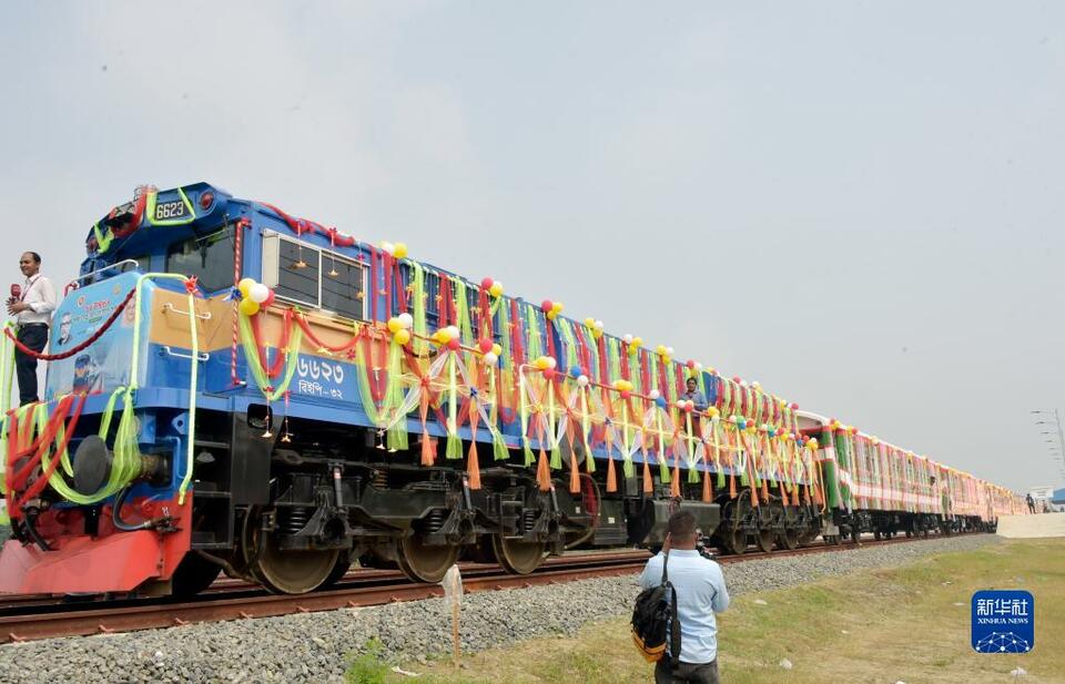 中企承建的孟加拉国最大铁路项目首通段开通运行