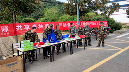 江西省林业科技实验中心开展森林防火宣传工作