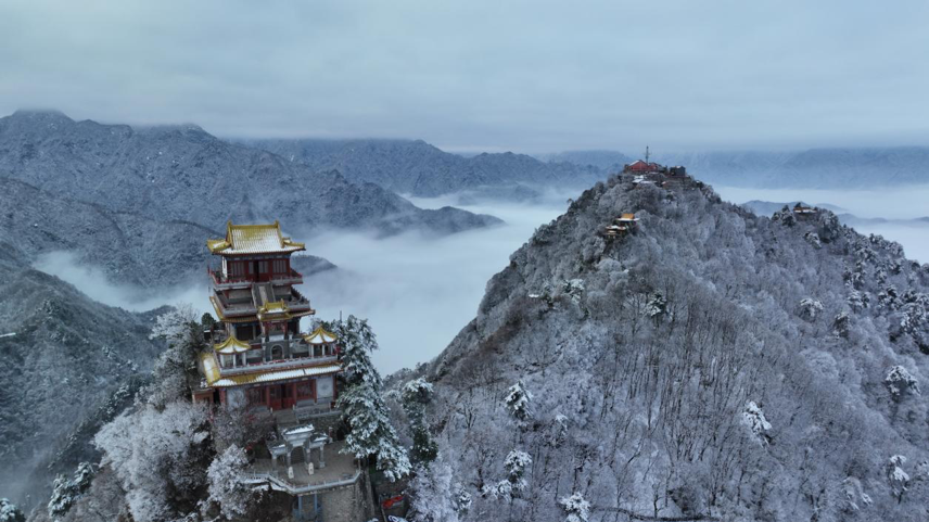 2023年初雪驾到，终南山·南五台惊艳来袭！_fororder_3