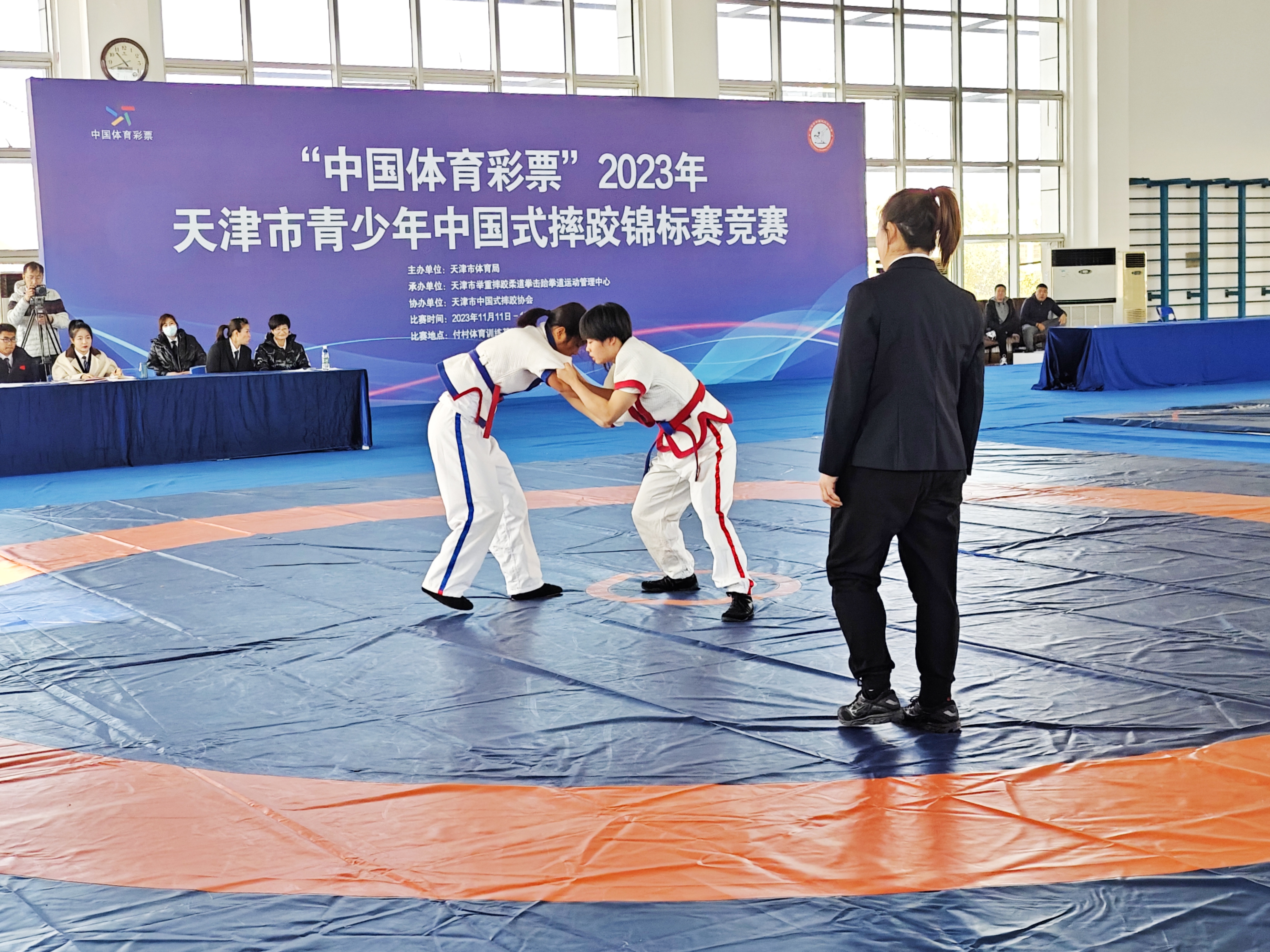 2023年天津市青少年中国式摔跤锦标赛正式开赛_fororder_3