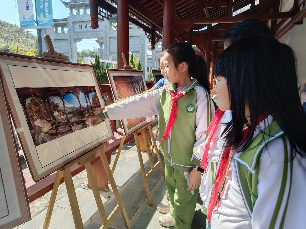 貴州鎮遠開展“藝術扎染·書畫繽紛” 活動_fororder_微信圖片_20231016150412