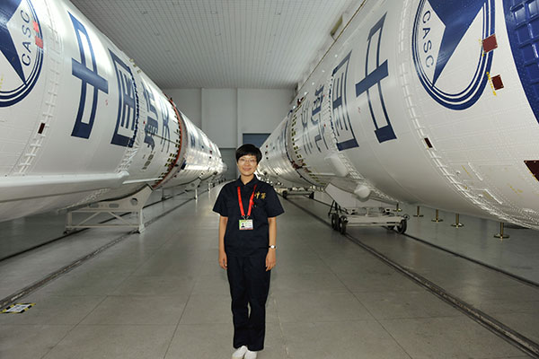 【中国梦实践者】王会平:航天女豪杰为火箭“换新装”
