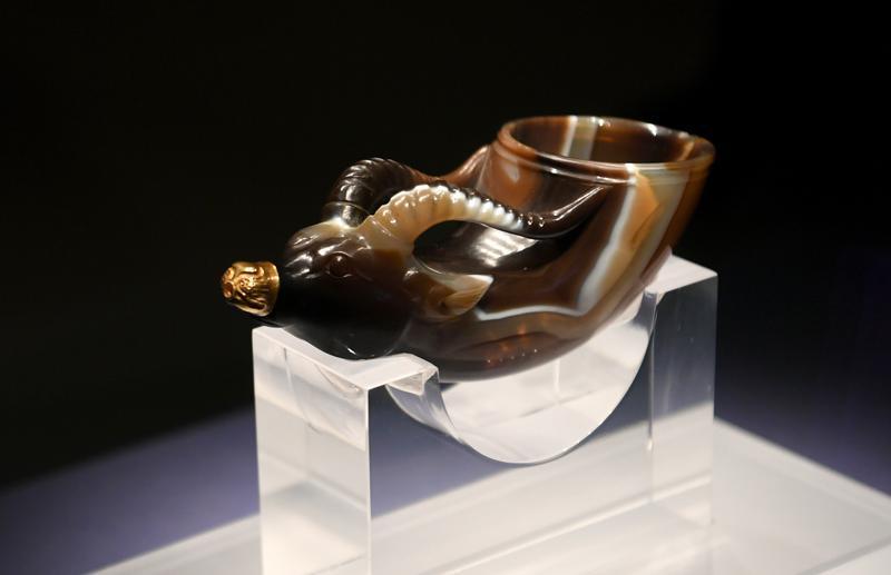 镶金兽首玛瑙杯：见证丝路文化交融的最神秘“国宝”