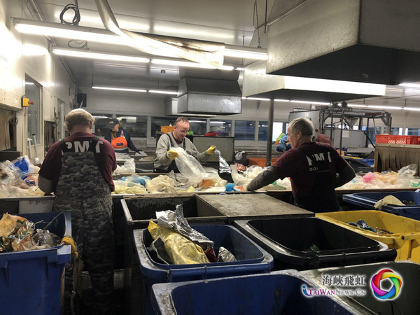 由人工进行垃圾分类的最后把关