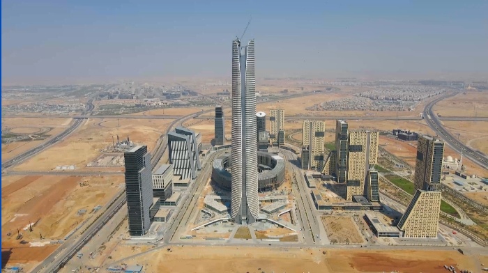 资讯有故事｜埃及新行政首都中央商务区标志塔项目：沙漠中升起的天际线