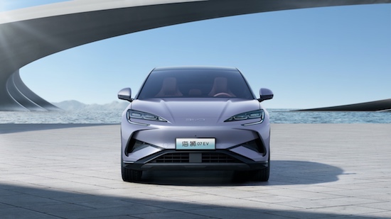 全新中型都市智電SUV 比亞迪海獅07 EV廣州車展全球首發_fororder_image003