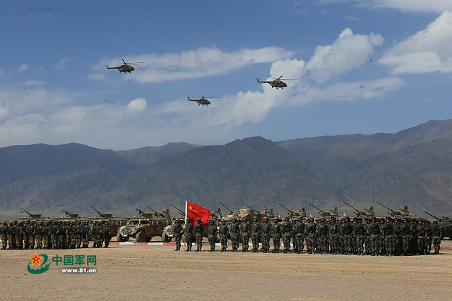 直击"和平使命-2016":最后一战,火力全开!