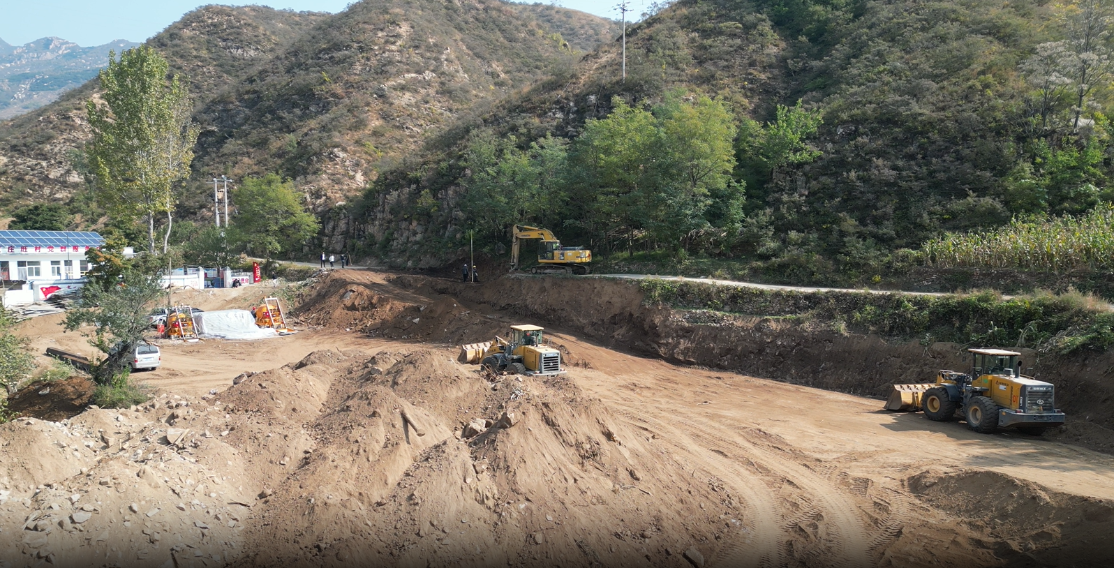 河北涞源：灾后农房恢复重建工作正在紧张有序进行_fororder_1
