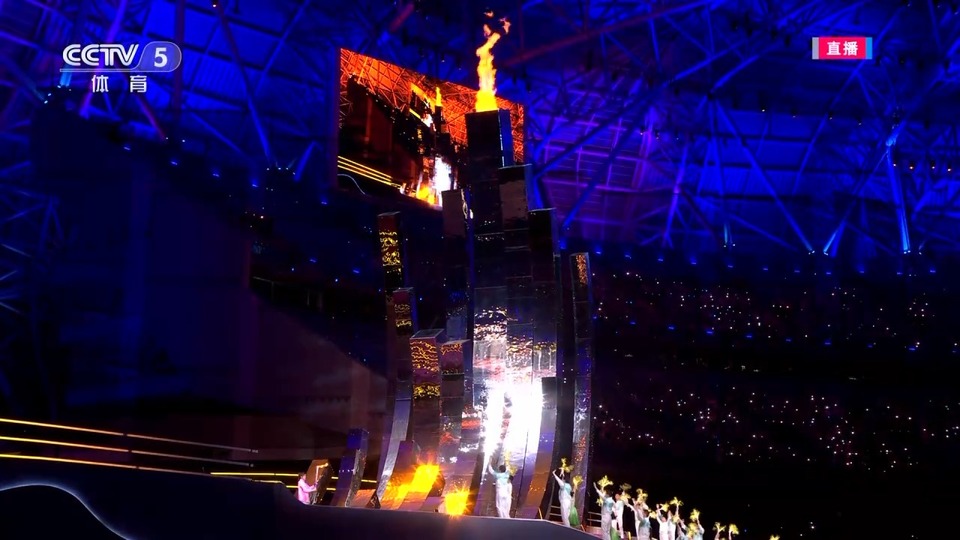 独家视频丨杭州亚残运会开幕式 主火炬点燃