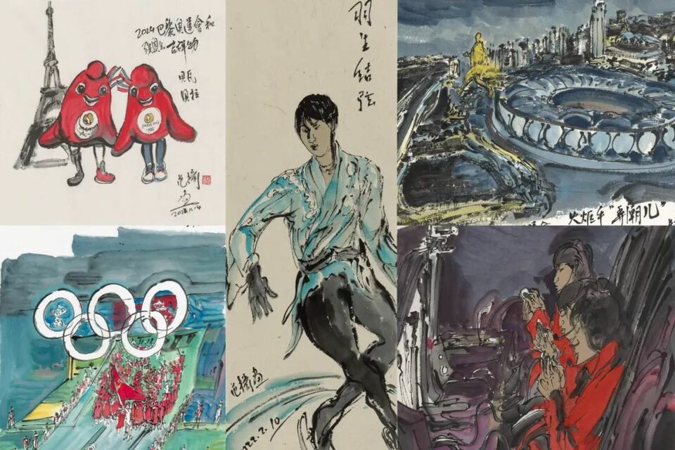 画家范扬 在琴棋书画中为山河立传