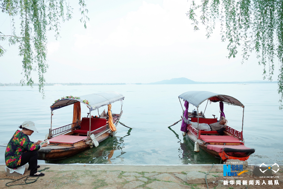 【大美荆楚  倒数第二张做焦点图】东湖听涛景区湖光秀美碧波荡漾