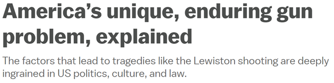 关于枪支暴力，美国这三个新纪录是怎么诞生的