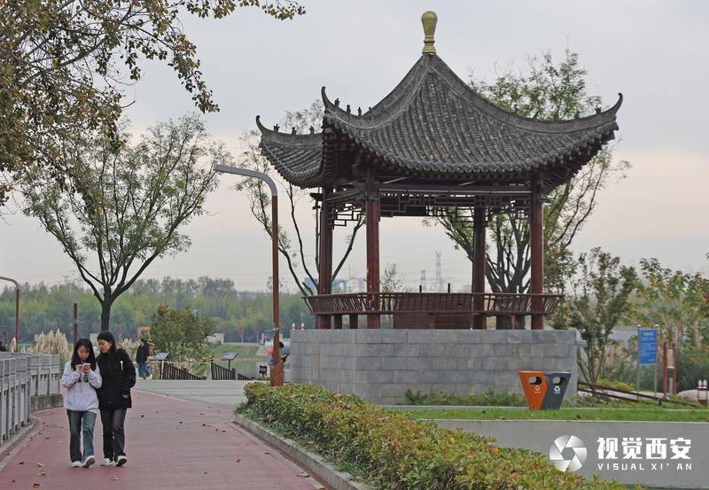 仪祉湖 秋景美