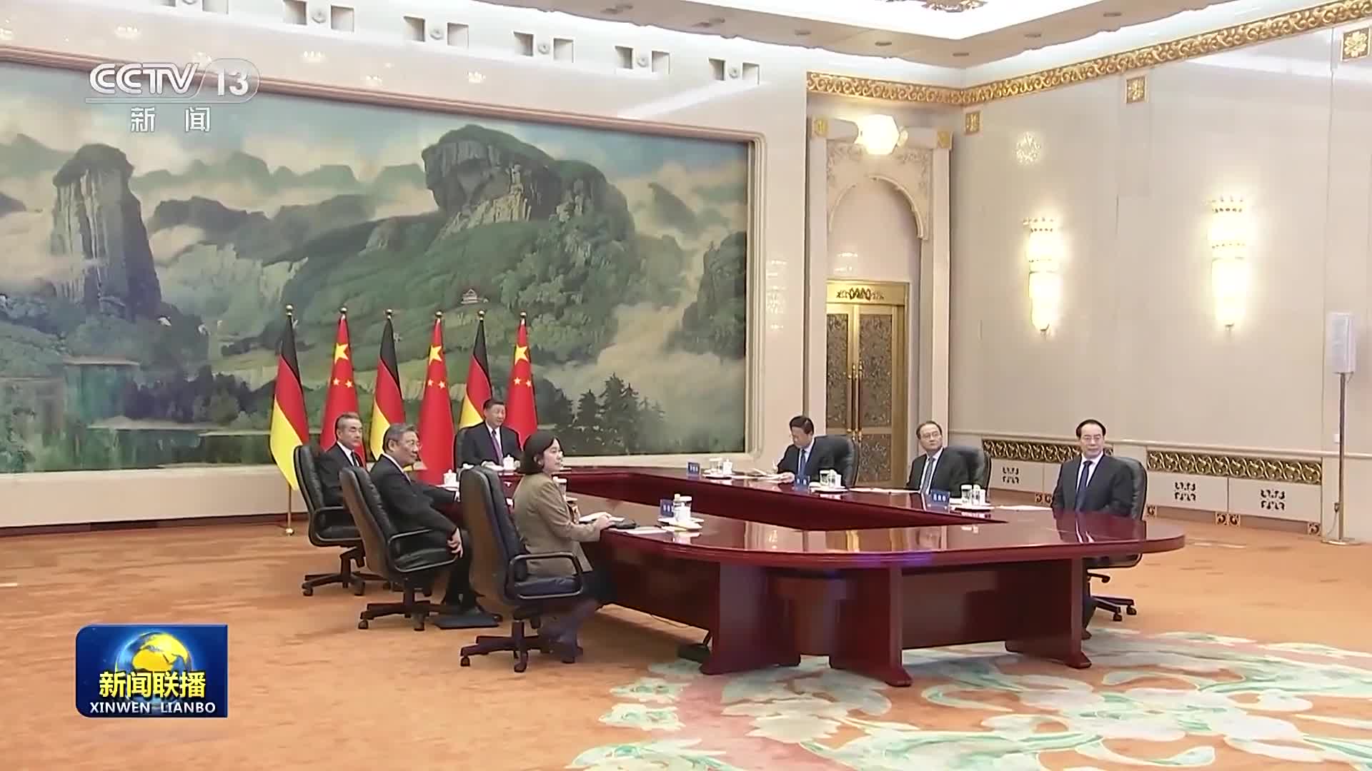 习近平同德国总理朔尔茨举行视频会晤-国际在线