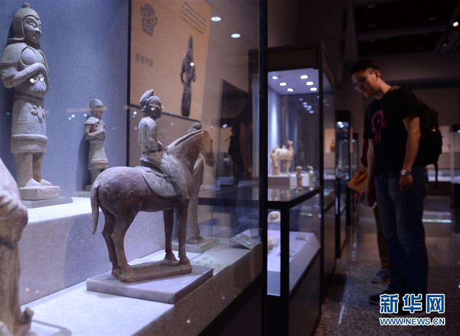 中國古代人物俑特展在西安展出