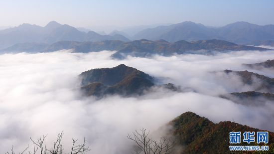 秦岭山城石泉冬日云海现奇观 邀您赴人间惊鸿宴