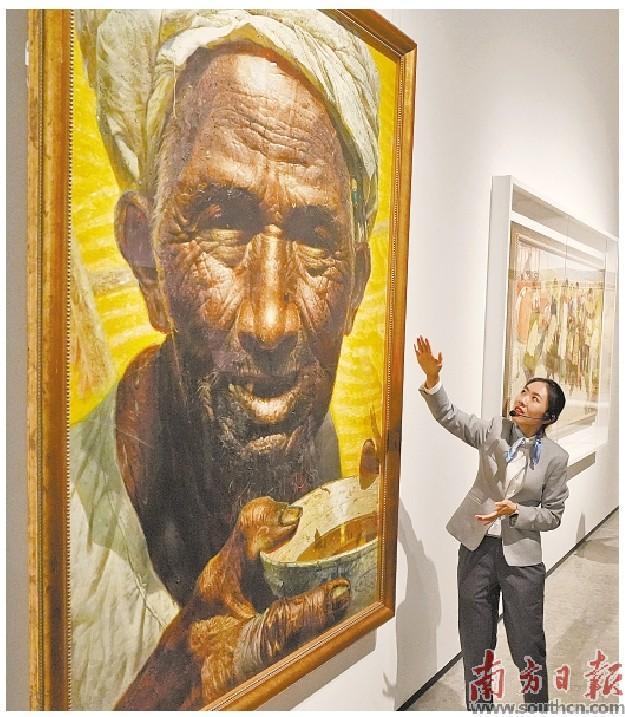 “水中盛放的木棉花”开门迎客 广州美术馆新馆12月3日前预约已满_fororder_微信图片_20231201101925