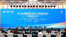 第六屆進博會外資企業圓桌會“服務貿易專場”在滬舉行