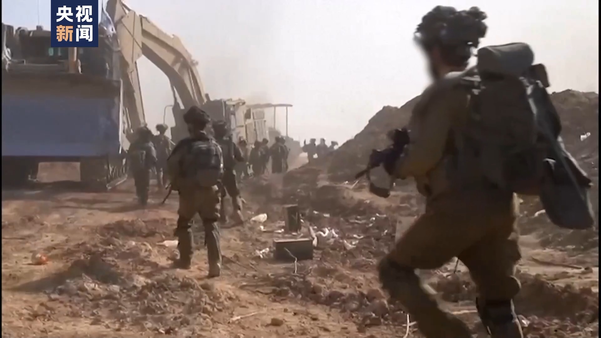 以色列国防军“列队”袭击加沙城：- Mandarinian