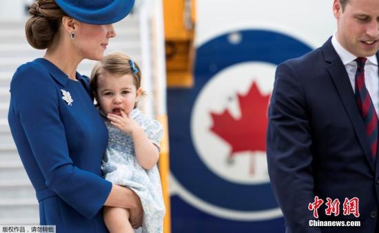英王室小兄妹访加拿大：个性大不同 萌趣惹人爱(图)