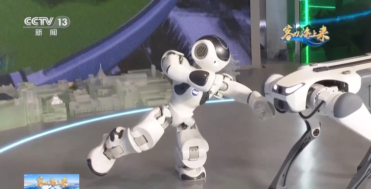 智造“新視界”體驗全新交互 記者探館進博會人工智能體驗區→