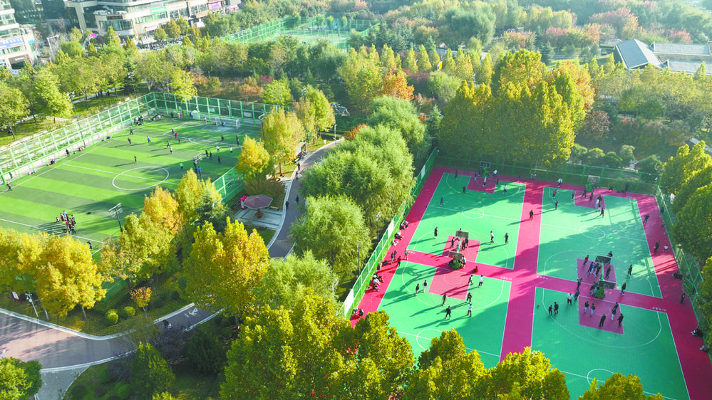 河北石家庄：家门口的健身场_fororder_7