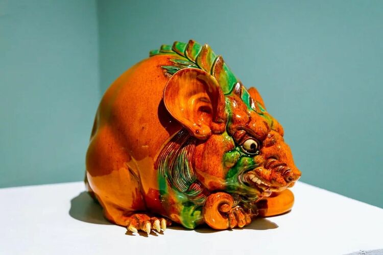 “火彩琉光”山西省古法琉璃藝術展在山西美術館開展