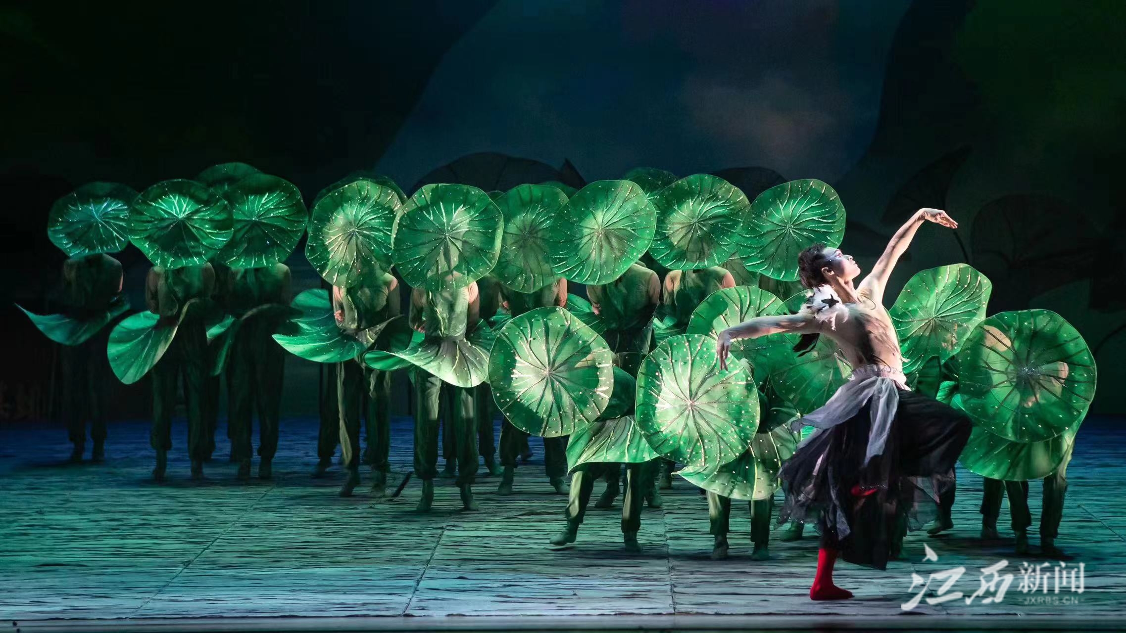 舞剧《大湖之灵》在南昌演出