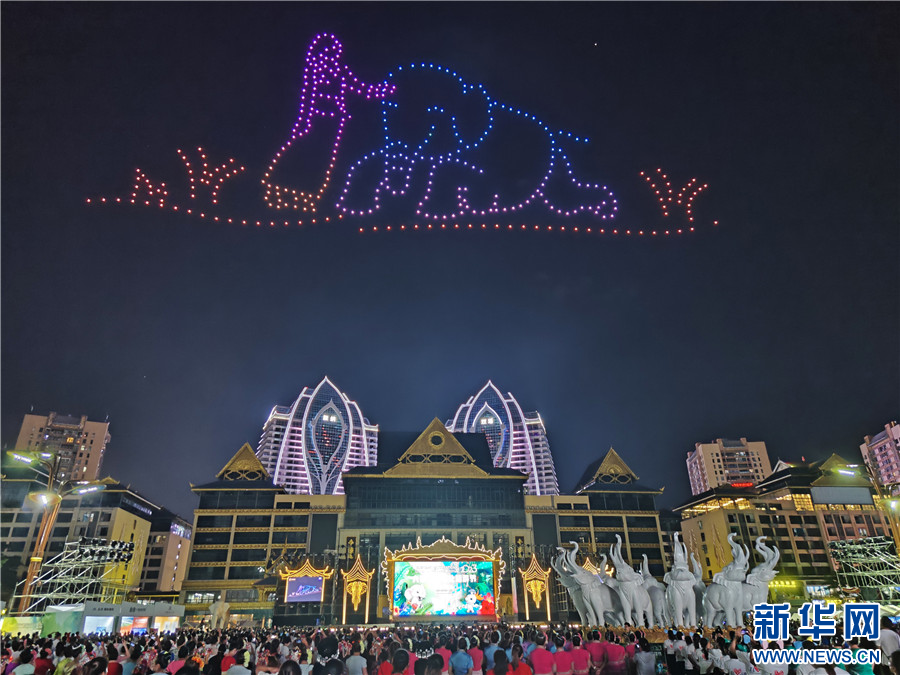 2023大象国际文化旅游节开幕式在景洪市举办