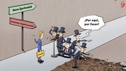 【Caricatura editorial】Han "dañado" los intereses de inversores de su propio país