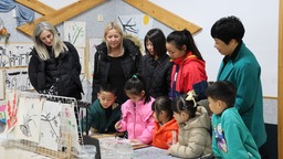杭州市臨安區錦城中心幼兒園接待塞爾維亞幼教同行來訪