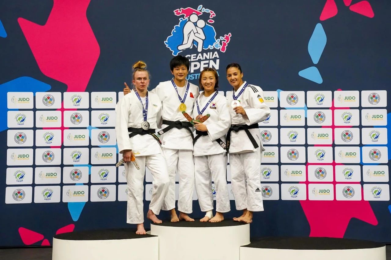 2023年大洋洲柔道公开赛 天津选手夺得一金一银_fororder_1