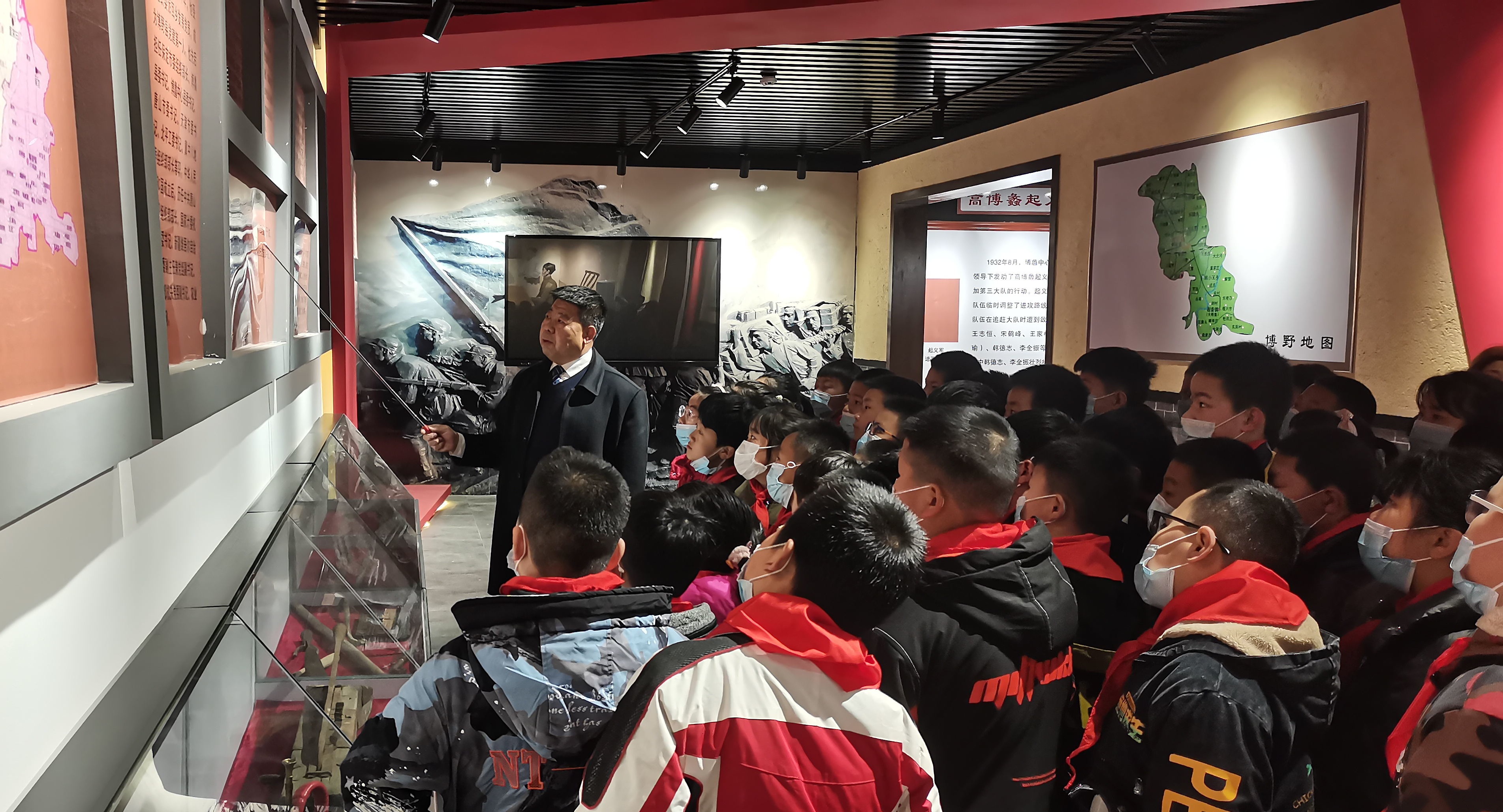 保定博野：多形式开展未成年人思想道德教育实践活动_fororder_2