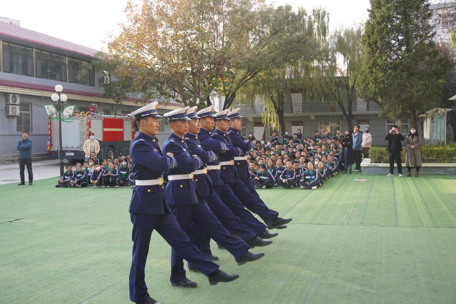 甘肅慶城：消防安全零距離 共築校園防火牆_fororder_圖片8