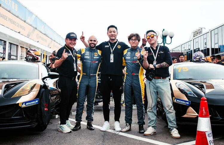 通源賽車包攬澳門格蘭披治大灣區GT杯GT4組別冠亞軍