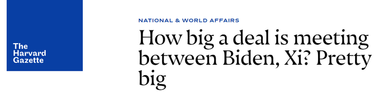 外媒關注“通往舊金山”的中美關係