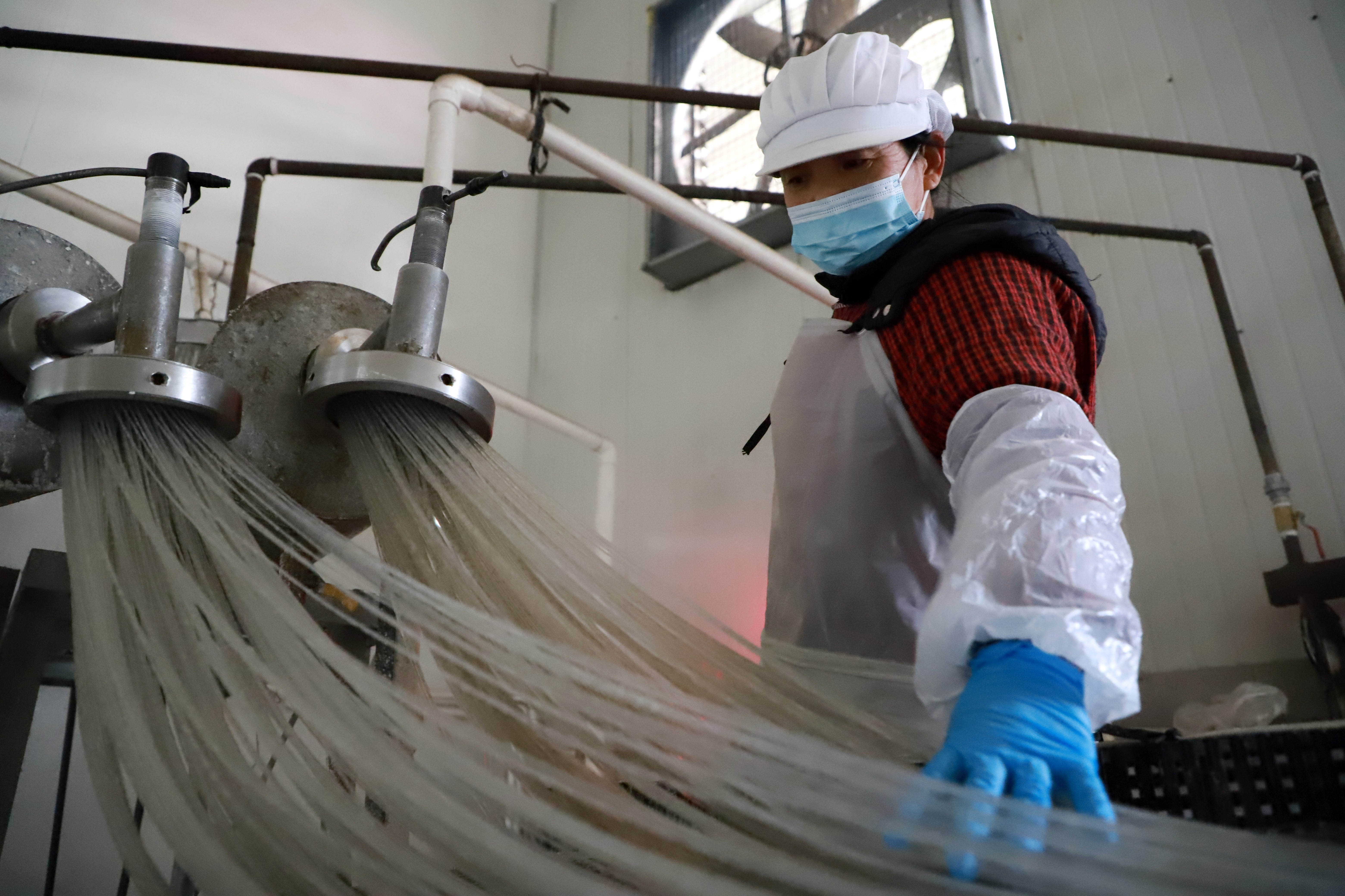 河北孟村：紅薯粉條成為農民增收“小銀條”_fororder_圖片3