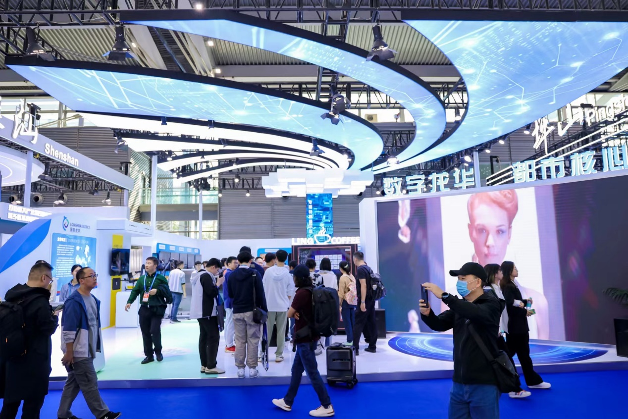 数字龙华“黑科技”亮相深圳“高交会”_fororder_图片4